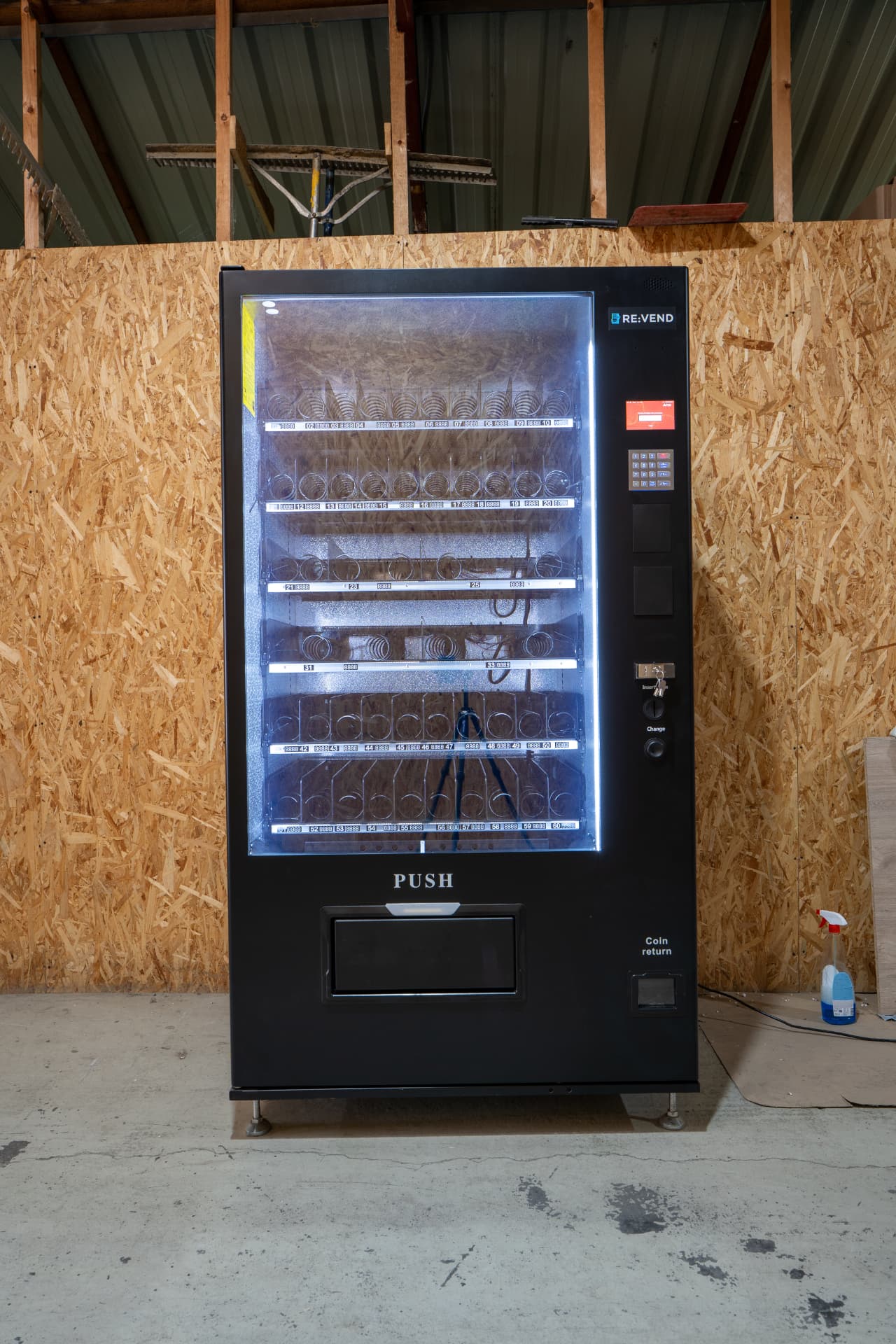 Nový snackový automat TCN CSC 10G
