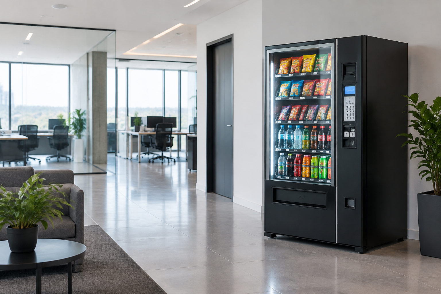 Kam umiestniť predajný automat, aby dával zmysel